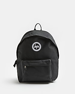 Boys black Hype backpack