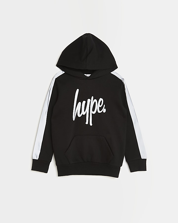 Boys black Hype hoodie
