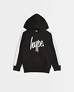 Boys black Hype hoodie