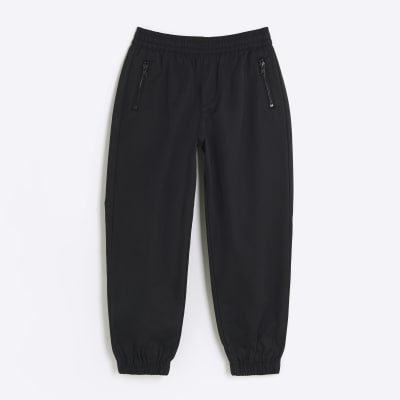 Boys black best sale joggers age 13