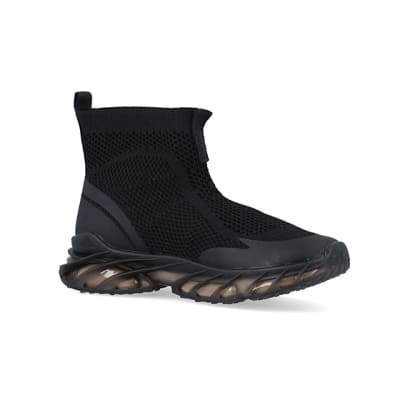 Black sock hot sale trainer boots