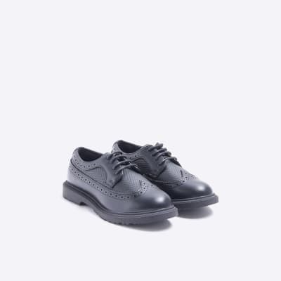 River island boys cheap school shoes