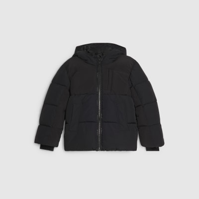 Boys Black MCMXII Heavyweight Padded Jacket