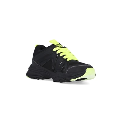 chunky neon trainers