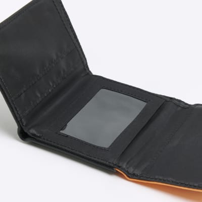 Boys black nylon wallet
