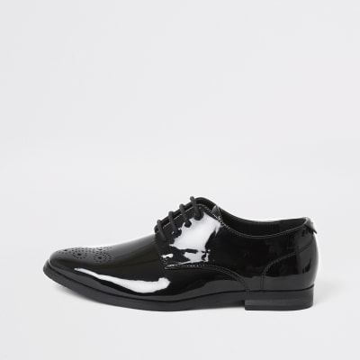 river island patent shoes