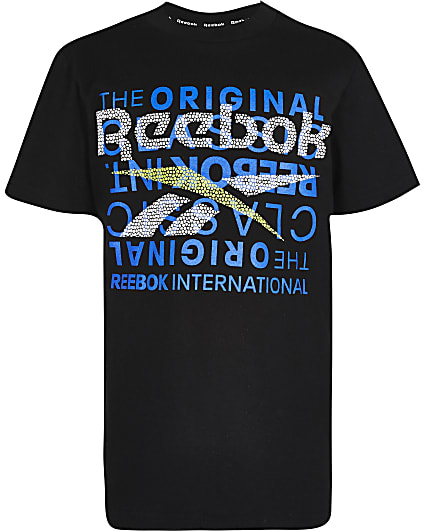 Boys black Reebok t-shirt
