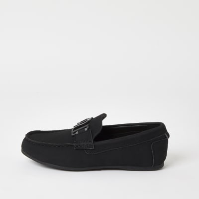 boys black suede shoes