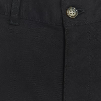 Boys black smart chino trousers River Island