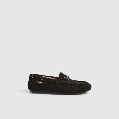 Boys Black Snaffle Loafers