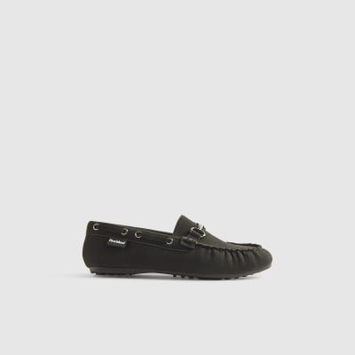 Boys Black Snaffle Loafers