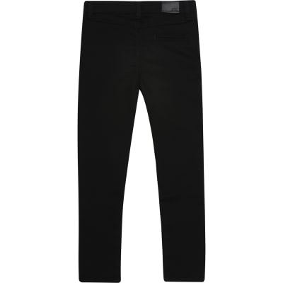 black and white skinny trousers