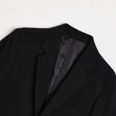 Boys black suit jacket | River Island