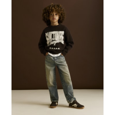 Boys Blue Applique Jeans