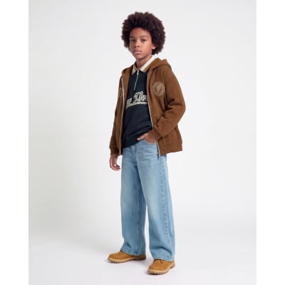 Boys Blue Baggy Fit Jeans