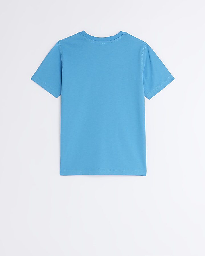 Boys Blue Graphic T-shirt
