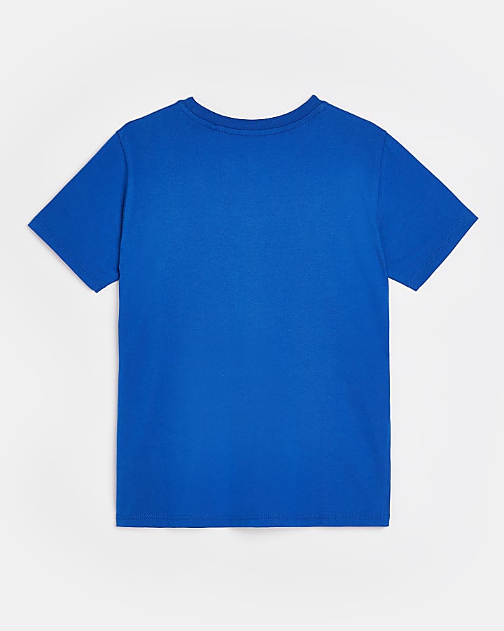 Boys blue graphic t-shirt