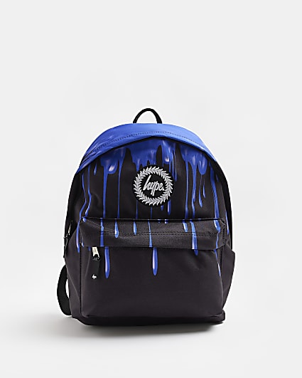 Boys blue Hype ink backpack