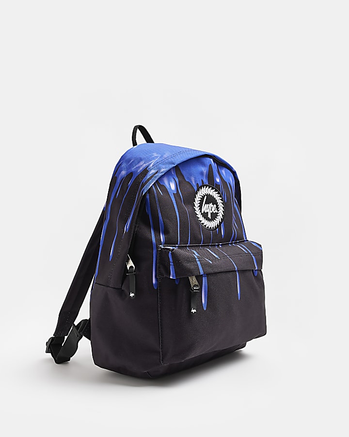 Boys blue Hype ink backpack