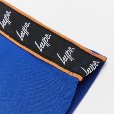 Boys blue HYPE logo t-shirt