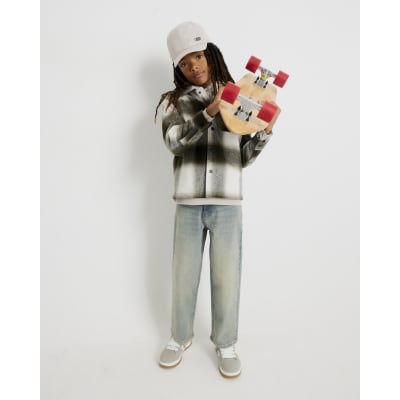 Boys Blue Loose Fit Jeans