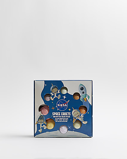 Boys Blue Nasa Planet Bath Fizzers Gift Set