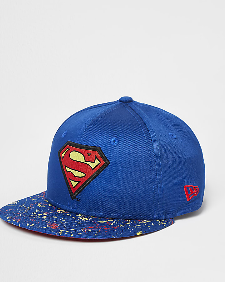 Boys blue New Era Superman cap
