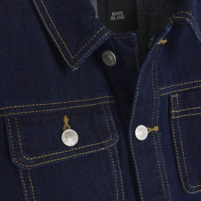 River island boys denim sales jacket