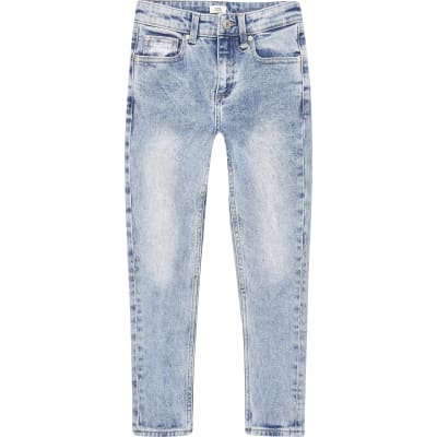 blue skinny jeans boys