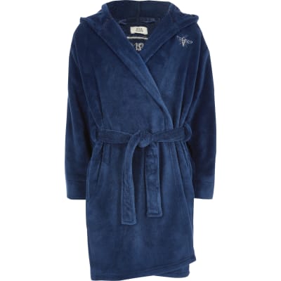 boys blue dressing gown