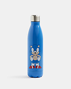Boys Blue Sonic Metal Water Bottle