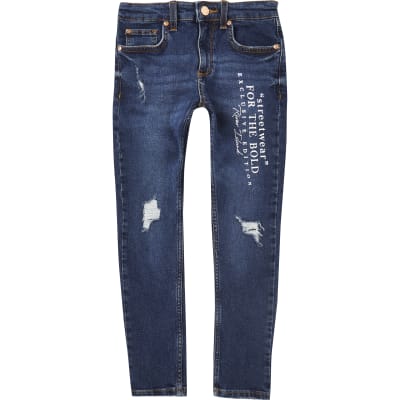 blue skinny jeans boys