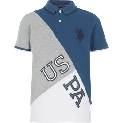 us polo blue shirt