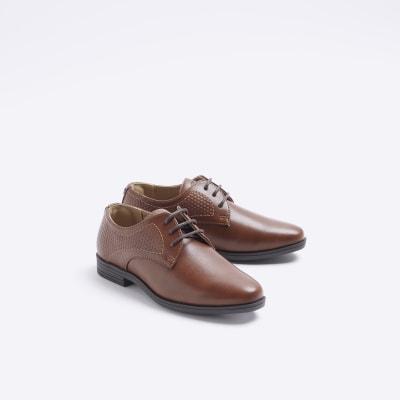 River island hot sale boys tan shoes