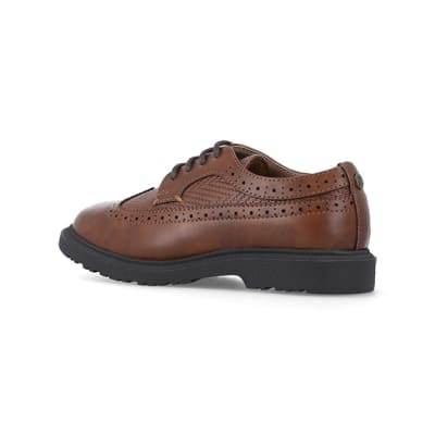 River island 2024 boys brogues