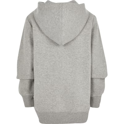 grey g star hoodie