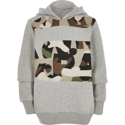 grey g star hoodie