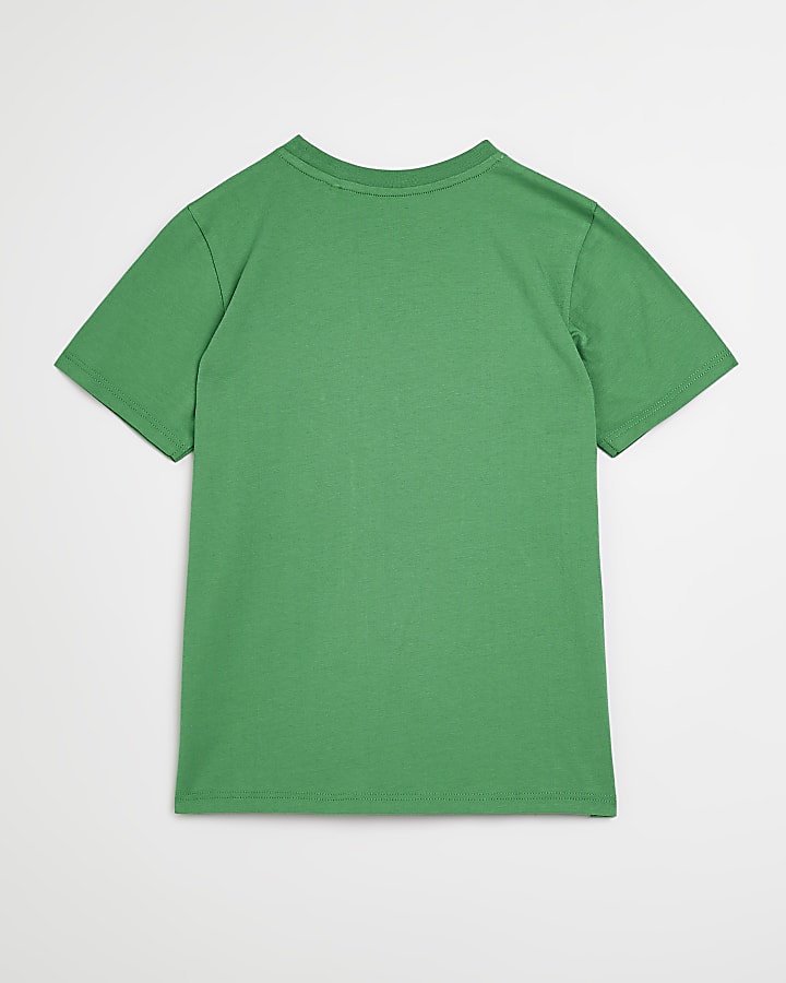 Boys green 'exclusive' t-shirt