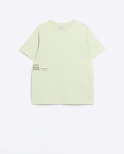 Boys green Short Sleeve T-shirt
