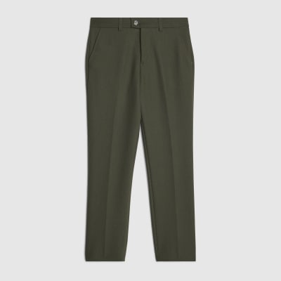 Boys Green Suit Trousers