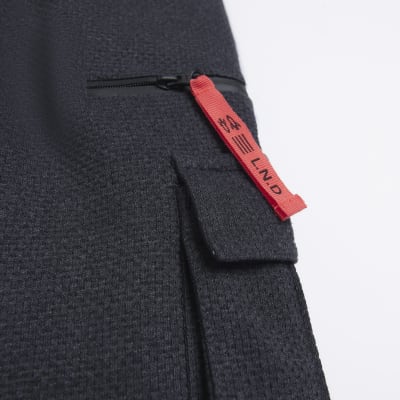 Boys Grey Angel & Rocket Cargo Joggers