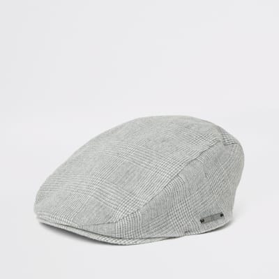 river island flat cap