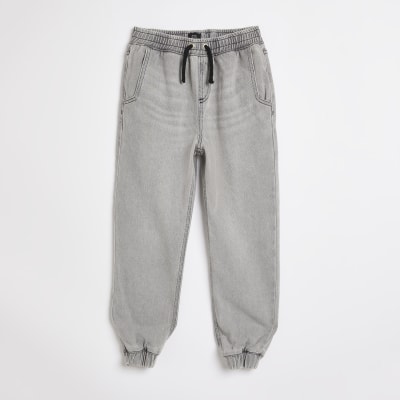 river island grey joggers