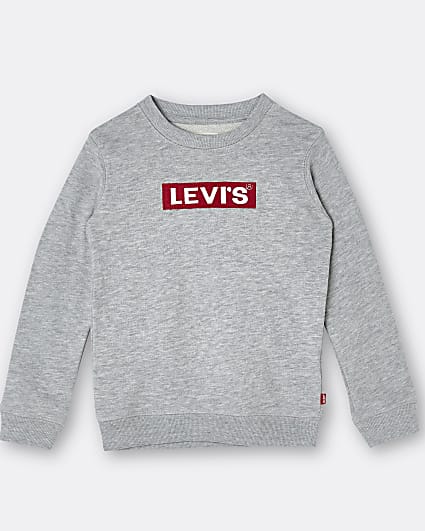 Boys grey Levi's sweatshirt