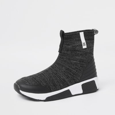 hi top sock trainers