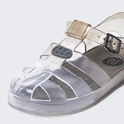 ombre jelly sandals