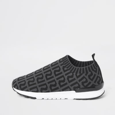 boys grey trainers