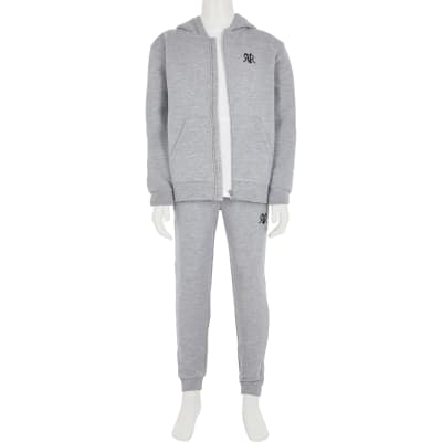 river island grey tracksuit