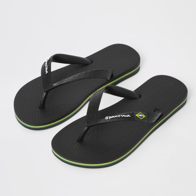 ipanema black flip flops