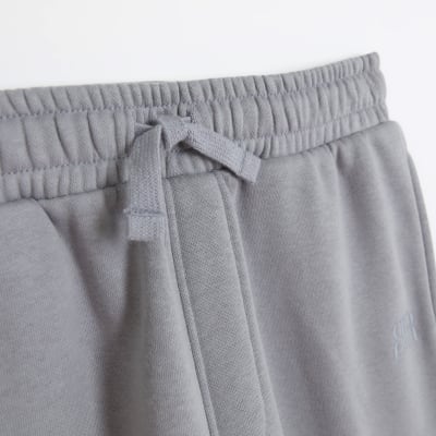 Boys khaki joggers 2 pack River Island